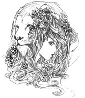 Art Therapy coloring page Leo