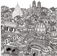 Art Therapy coloring page Rome