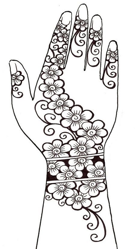 Henna tattoos