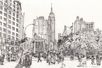 Art Therapy coloring page Manhattan