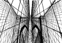 Målarbild Brooklyn bridge