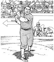 Art Therapy coloring page NY Yankee (baseball)