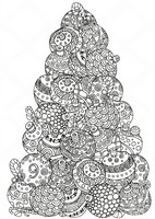 Art Therapy coloring page December 9th