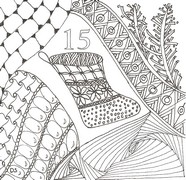 Art Therapy coloring page December 15th