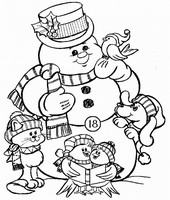 Art Therapy coloring page December 18th