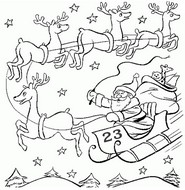 Art Therapy coloring page December 23rd