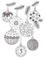 Art Therapy coloring page December 5th
