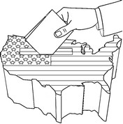 Art Therapy coloring page 2016 United States elections 