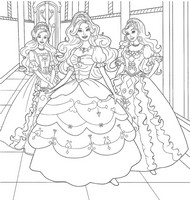 Art Therapy coloring page Princesses
