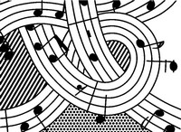 Art Therapy coloring page Music!
