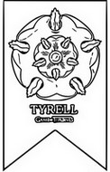 Desenho para colorir anti stress Tyrell