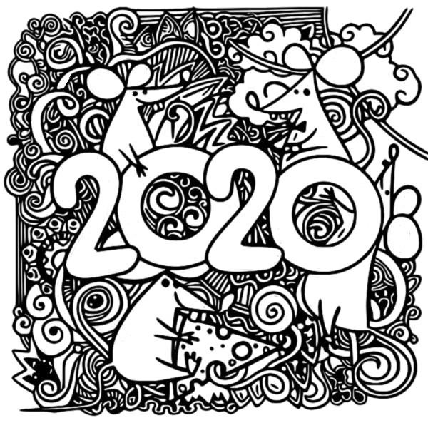 2020 Jahr der Ratte