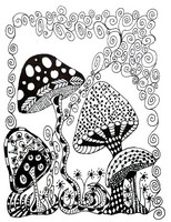 Art Therapy coloring page Squirrel