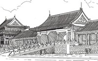 Art Therapy coloring page Forbidden City
