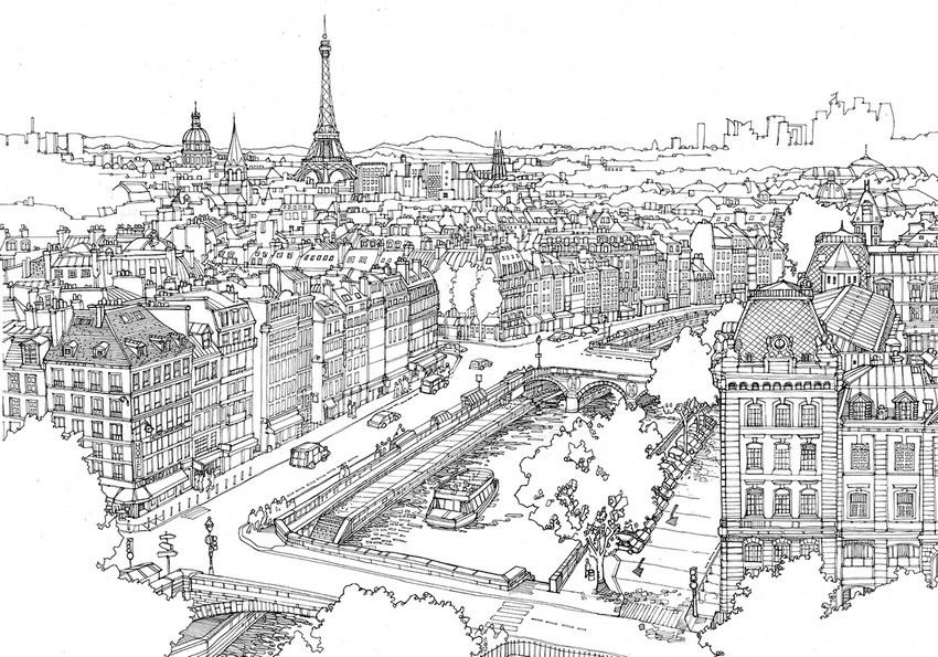 Seine et Tour Eiffel