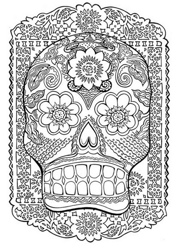Tattoo: death's-head