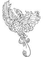 Art Therapy coloring page Phoenix