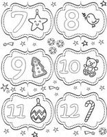 Art Therapy coloring page From 7 till 12 December